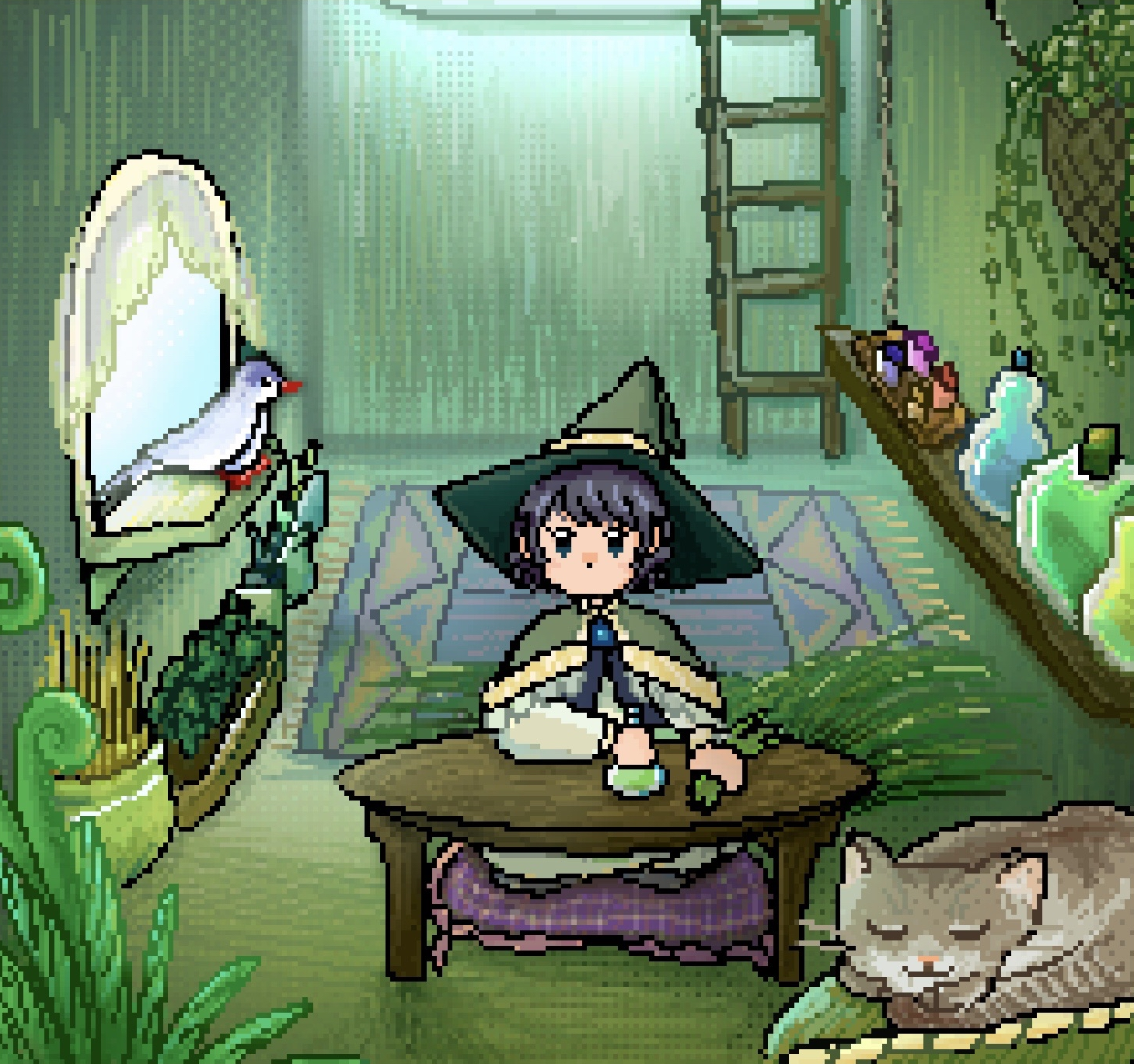 Game screenshot: A little bird told me