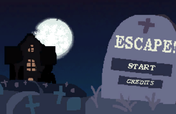 Escape! Moving through medium's title screen page